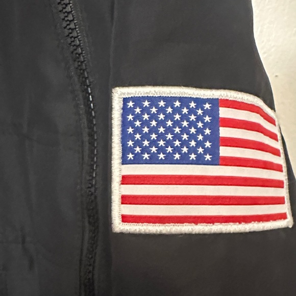 Members Only x NASA Black Jacket hooded - Picture 3 of 5
